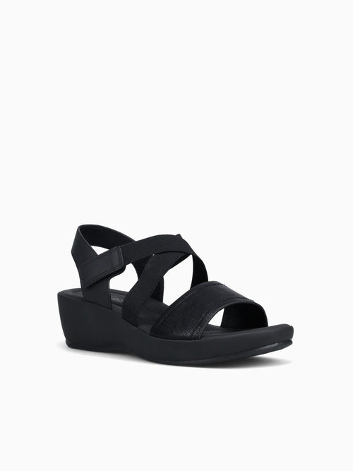 Safira Black Smooth Black / 5 / M