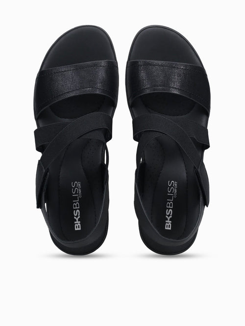 Safira Black Smooth Black / 5 / M
