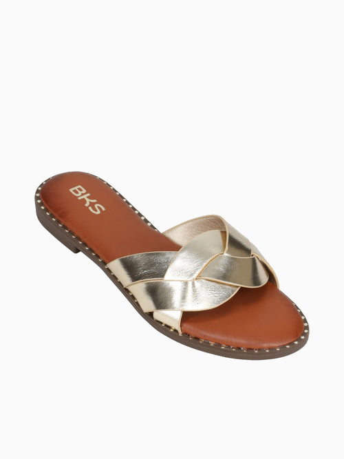Barbara Gold Metallic Gold / 5 / M
