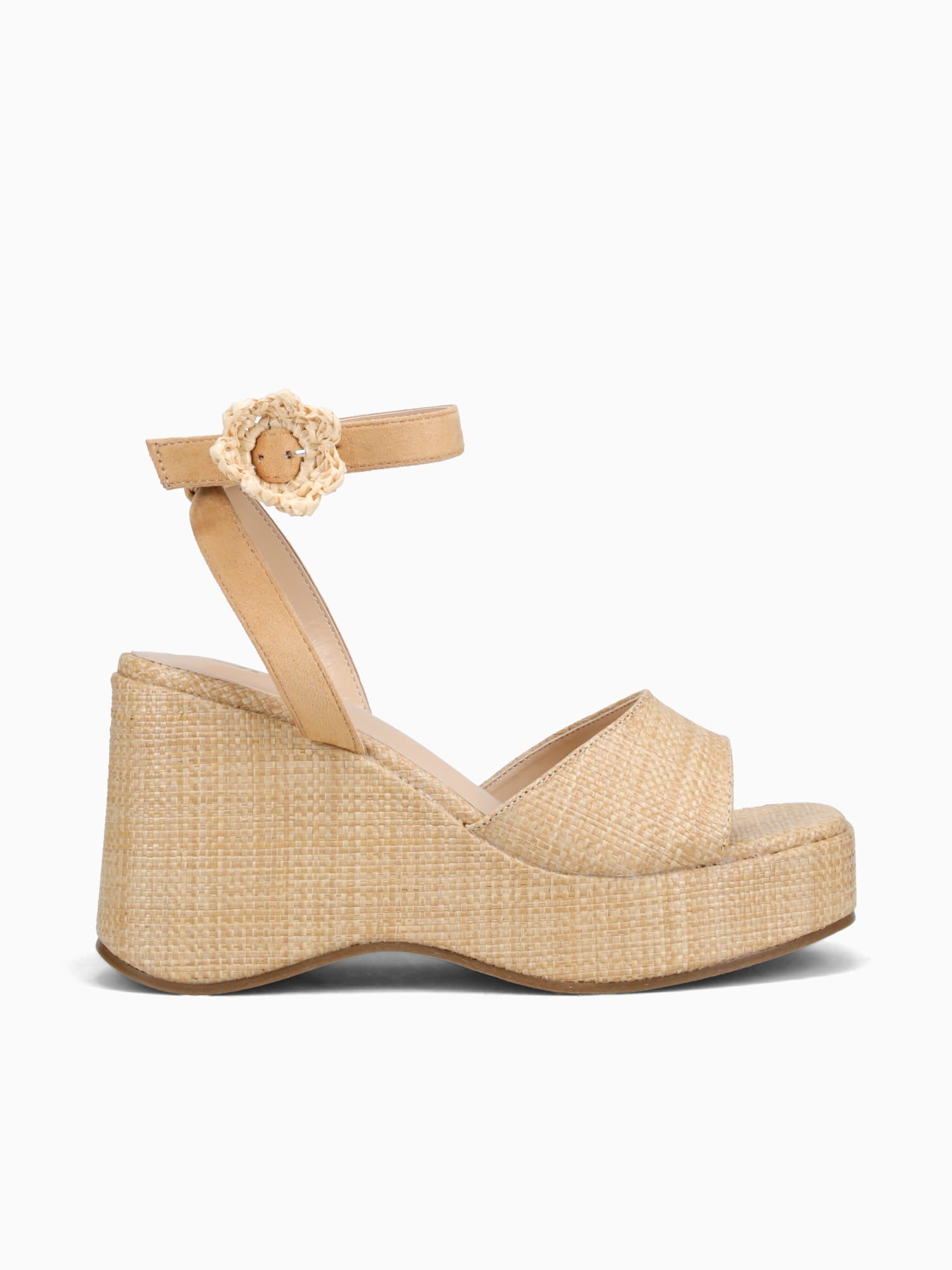 Paola Beige Raffia Beige / 5 / M