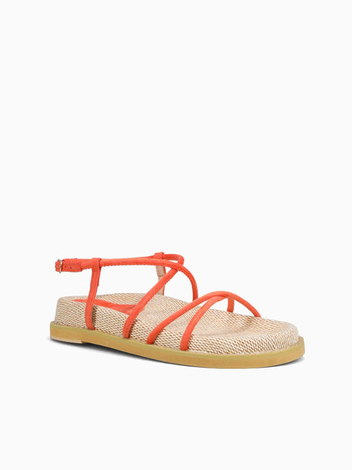 Perla Orange Microsuede Orange / 5 / M