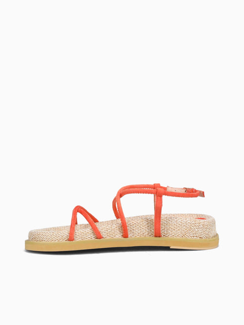 Perla Orange Microsuede Orange / 5 / M