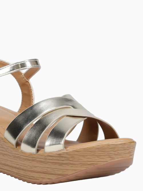 Kate Gold Metallic Gold / 5 / M