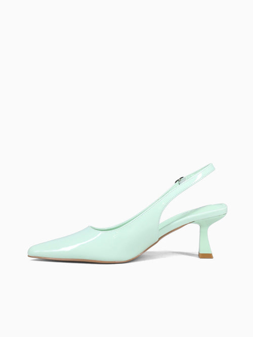 Alice Mint Patent Light Green / 5 / M