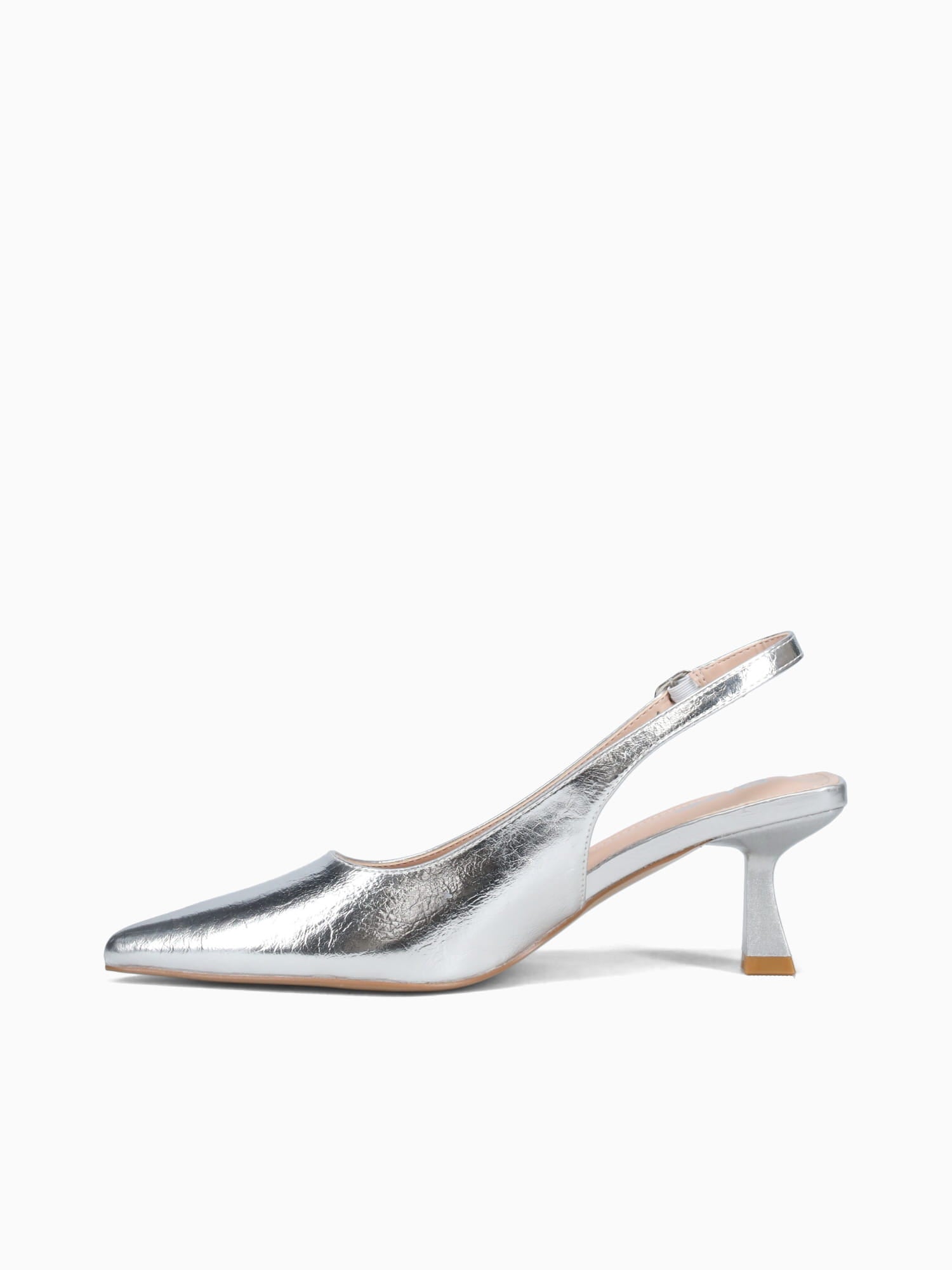 Alice Silver Crinkle Metallic Silver / 5 / M