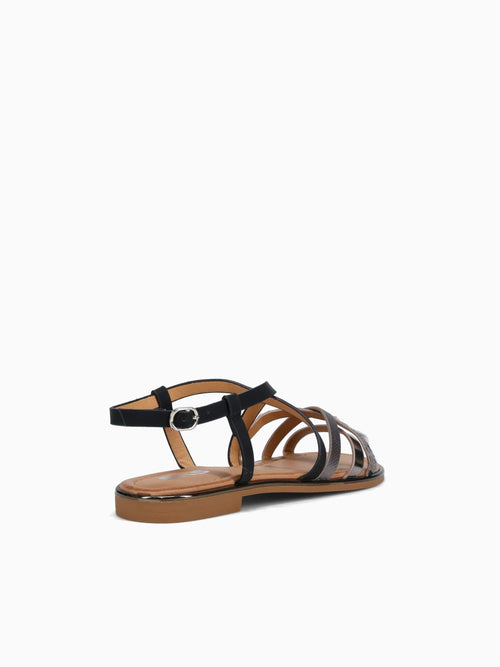 Pina Black Leopard Smooth Black / 5 / M