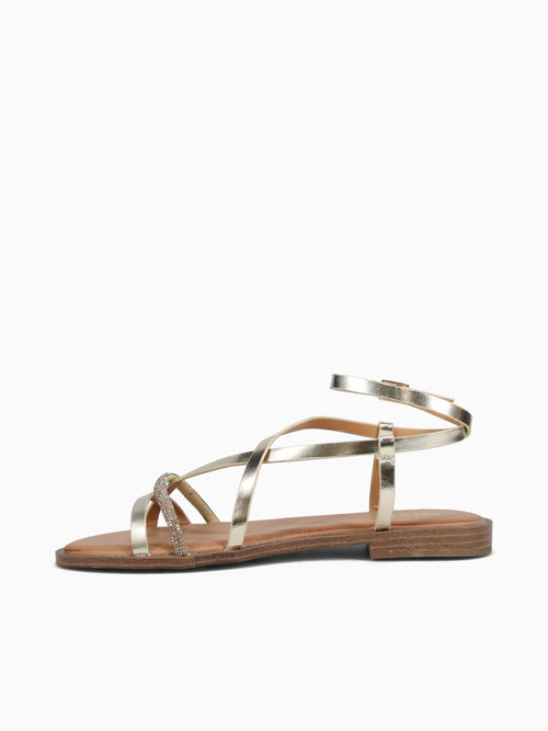 Reena Gold Metallic Smooth Gold / 5 / M