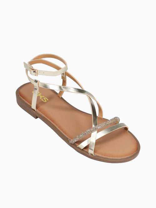 Reena Gold Metallic Smooth Gold / 5 / M