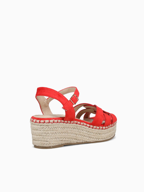 Tallia Red Fabric Red / 5 / M