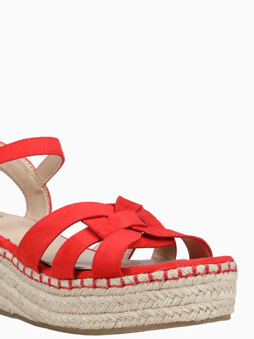 Tallia Red Fabric Red / 5 / M