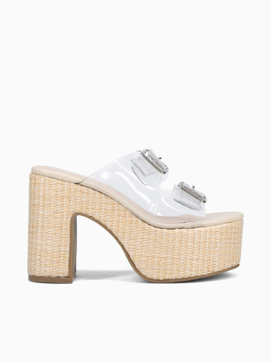 Delilah Clear Pvc Clear / 5 / M