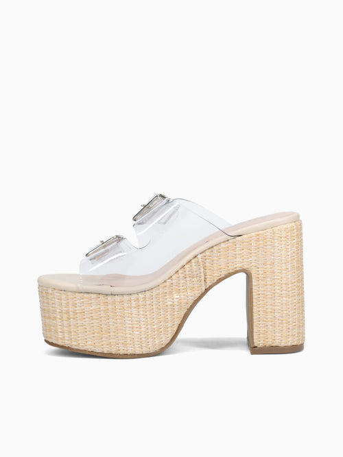 Delilah Clear Pvc Clear / 5 / M