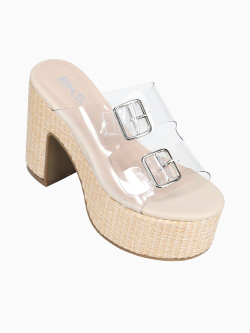Delilah Clear Pvc Clear / 5 / M