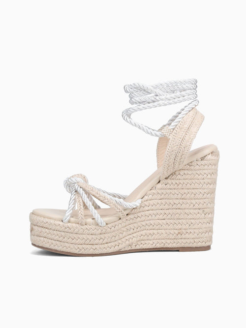 Cassie Natural White Textile Natural / 5 / M