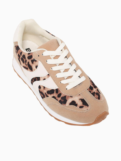 Penelope Leopard Smooth Textile