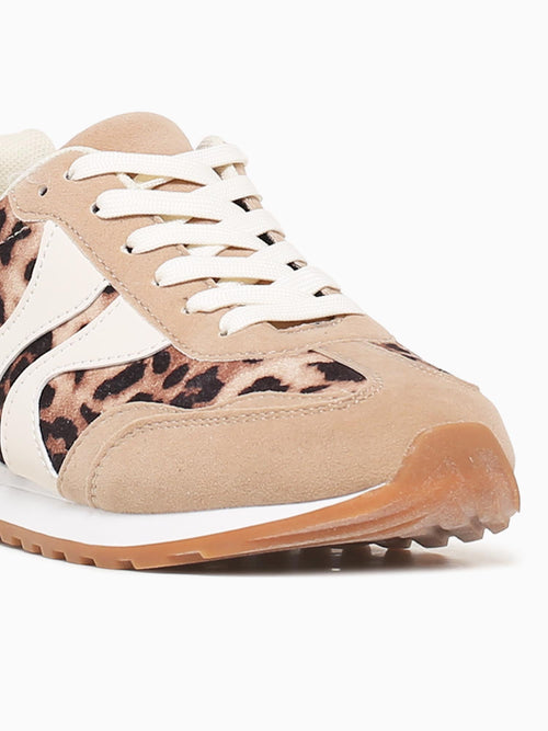 Penelope Leopard Smooth Textile