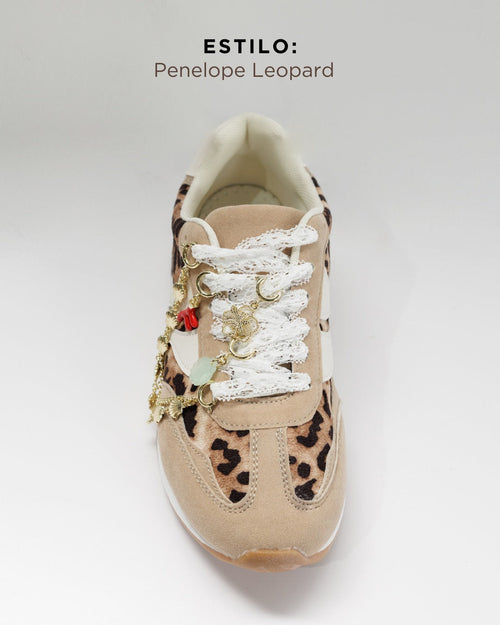 Penelope Leopard Smooth Textile