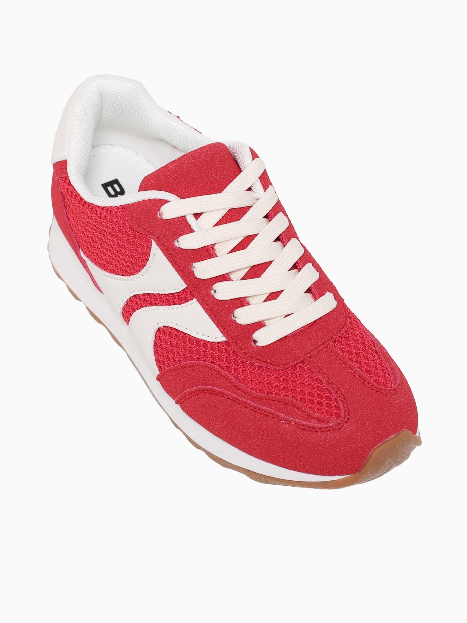 Penelope Red Smooth Textile Red / 5 / M