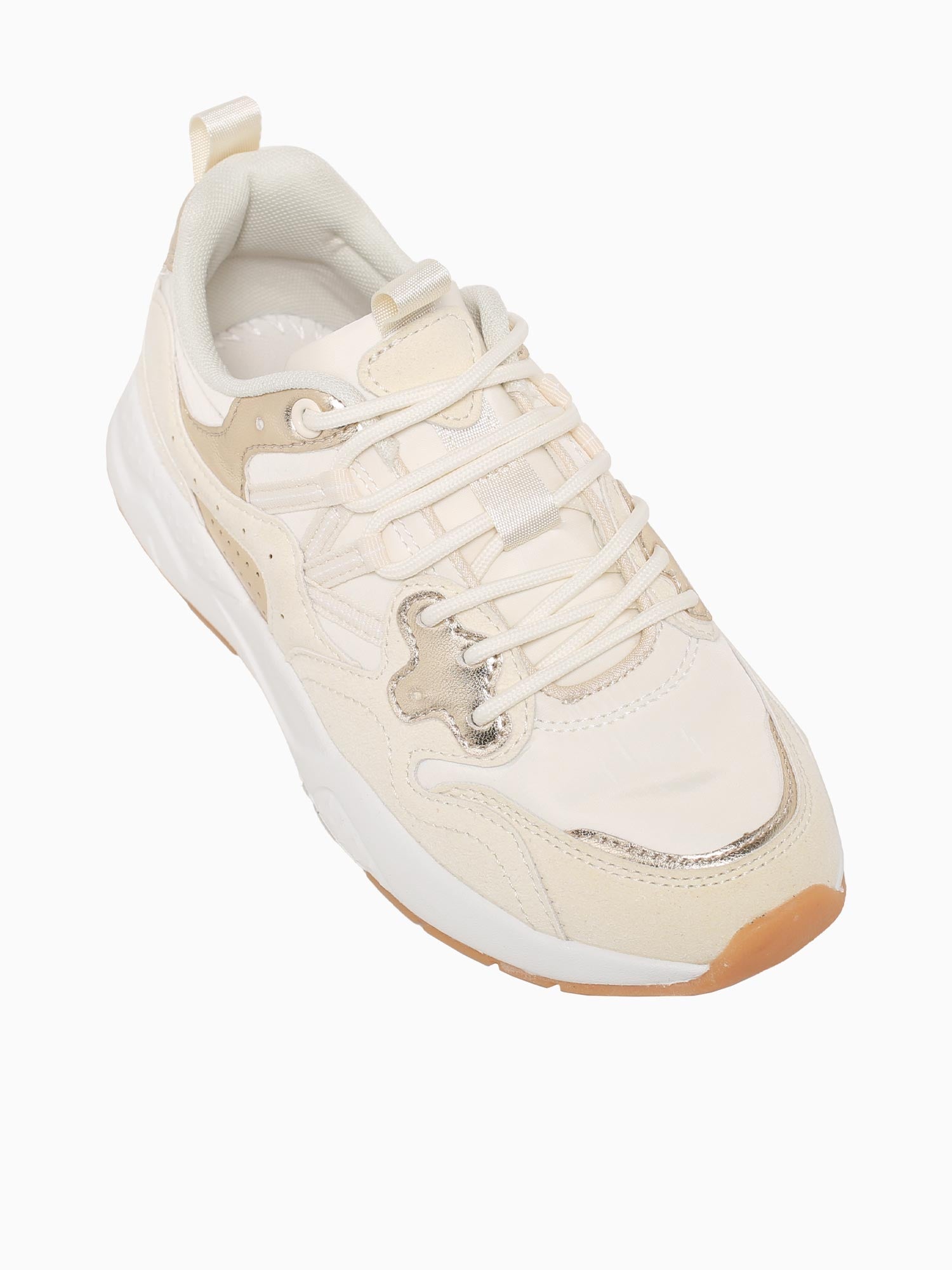 Tanya Beige Gold Smooth Metallic Beige / 5 / M