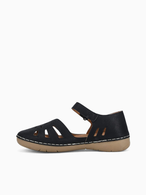 Cornelia Black Smooth Black / 5 / M