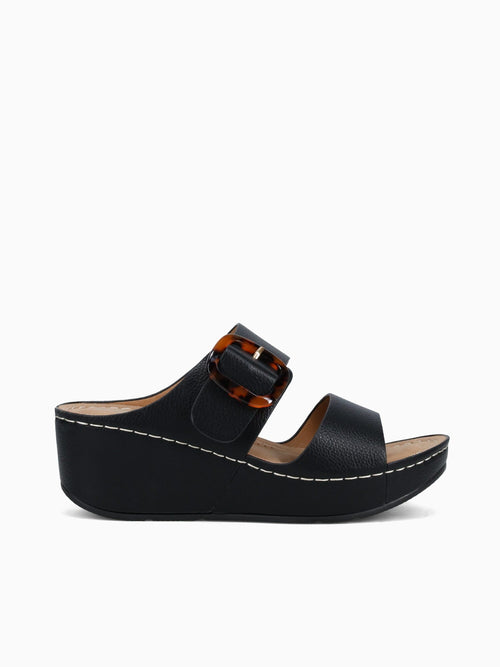 Roelia Black Smooth Black / 5 / M