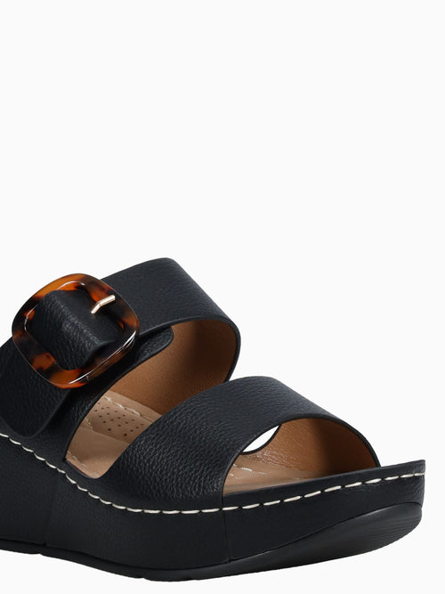Roelia Black Smooth Black / 5 / M
