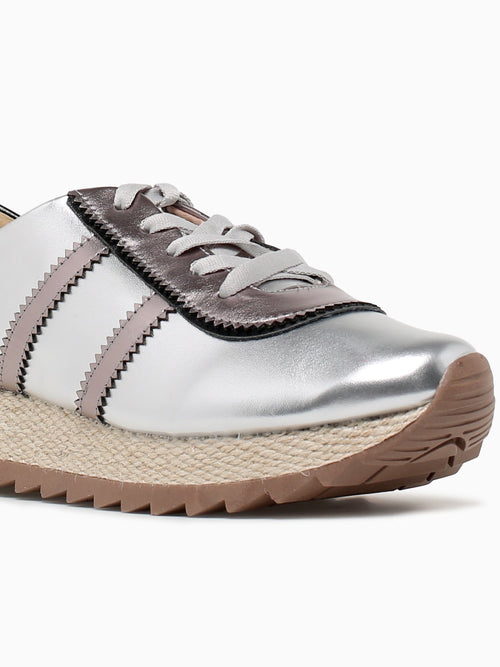 Lavanza Preto Pewter Metallic Silver / 5 / M