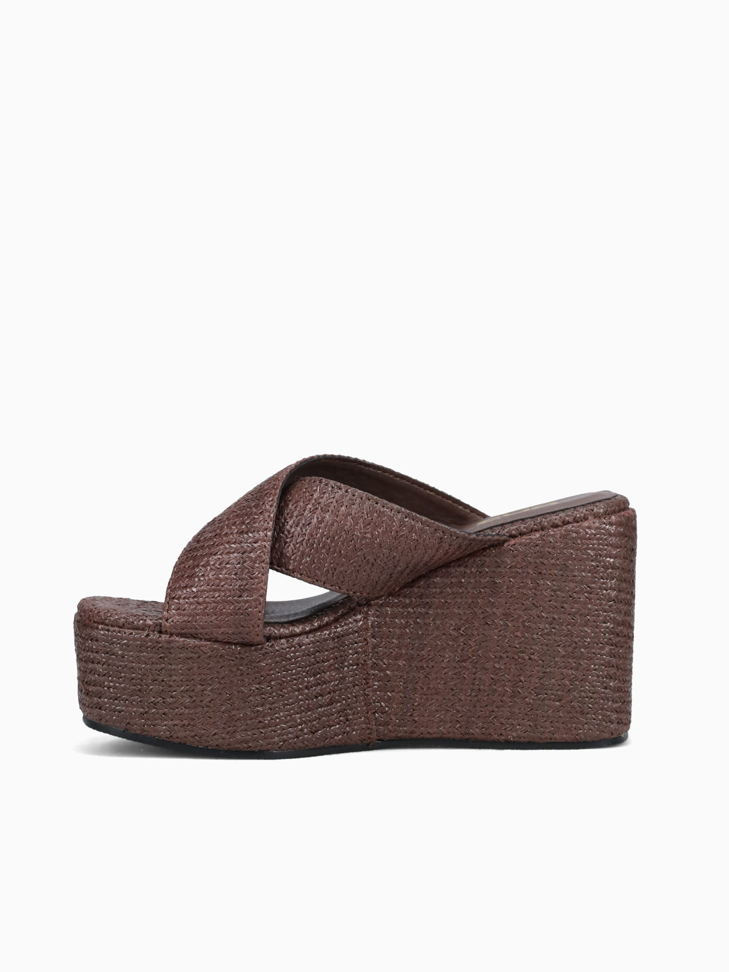 Cora Brown Raffia Brown / 5 / M