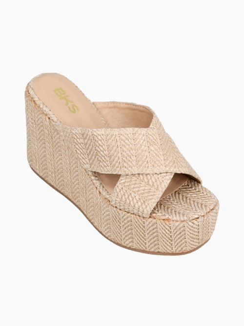 Cora Beige Raffia