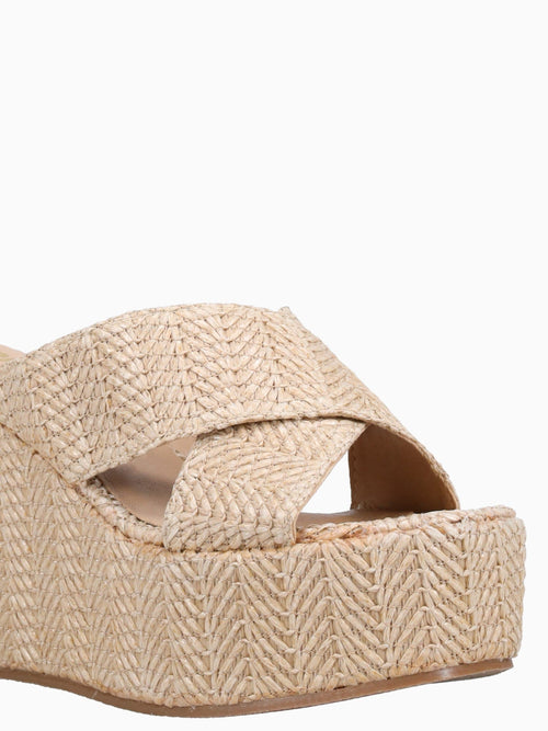 Cora Beige Raffia