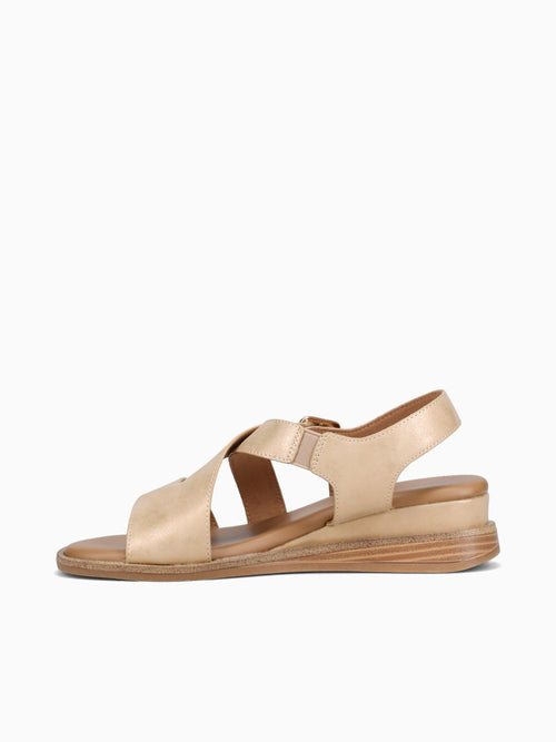 Abby Gold Metallic Gold / 5 / M