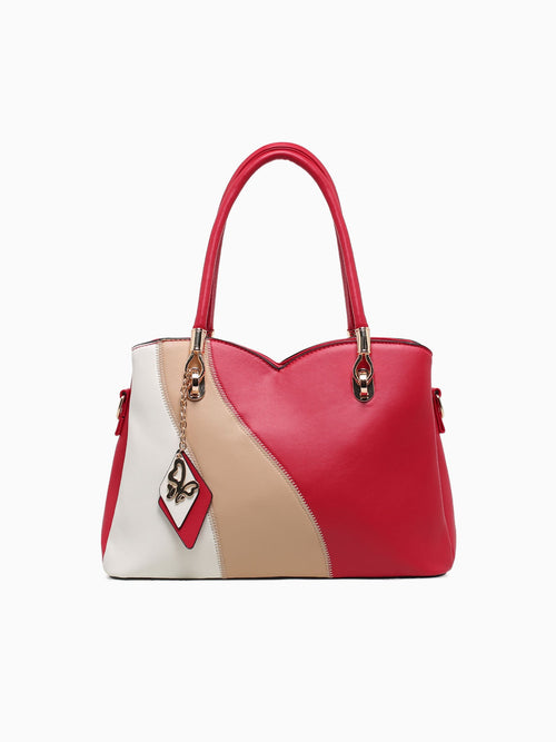 Khloe Top Handle Red Multi Red Multi