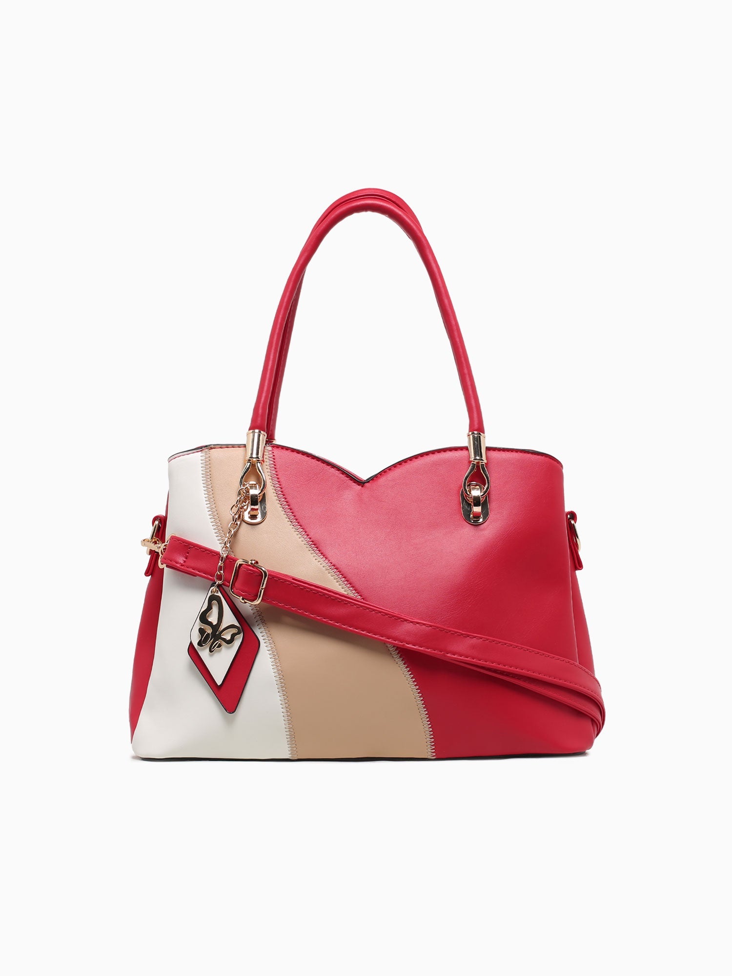 Khloe Top Handle Red Multi Red Multi