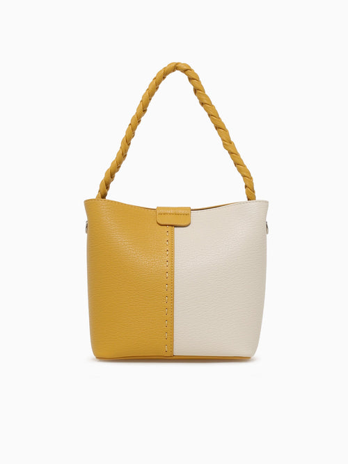 Gracelyn Shoulder Bag Off White Mustard Off White