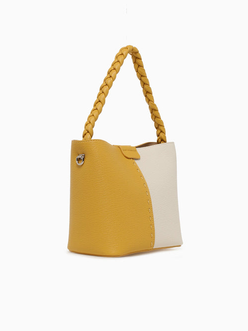 Gracelyn Shoulder Bag Off White Mustard Off White