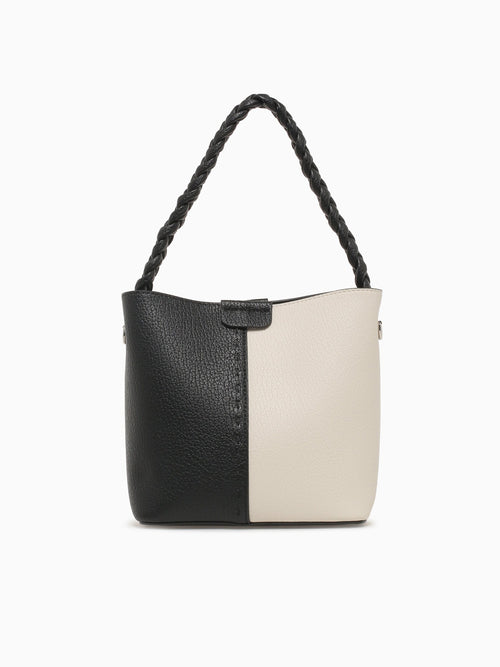 Gracelyn Shoulder Bag Off White Black Black