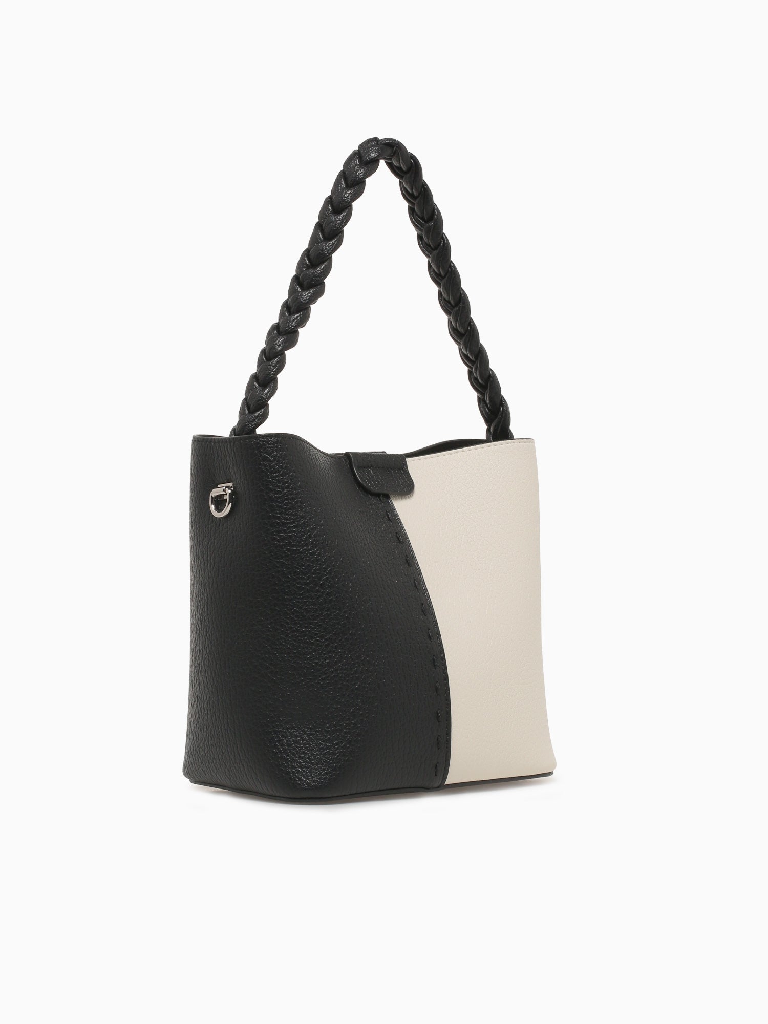 Gracelyn Shoulder Bag Off White Black Black