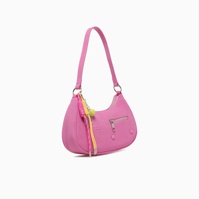 TENNIS SHOULDER BAG-PINK