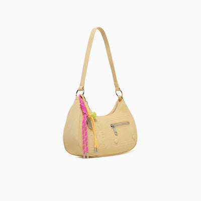 TENNIS SHOULDER BAG-YELLOW
