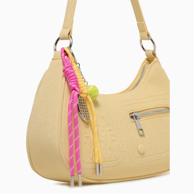 TENNIS SHOULDER BAG-YELLOW