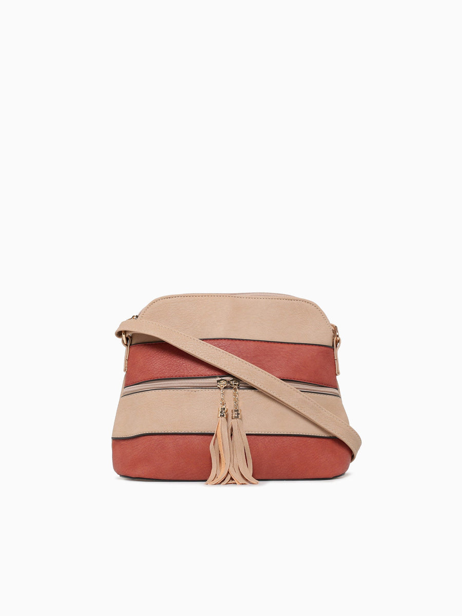 Kamryn Crossbody Tan Beige Tan