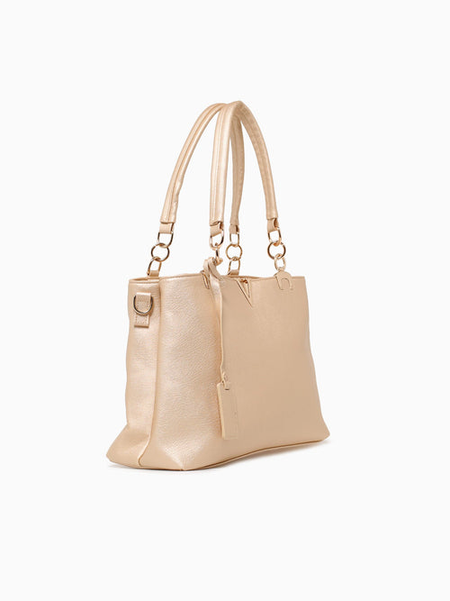 Kenzie Shoulder Bag Gold Gold