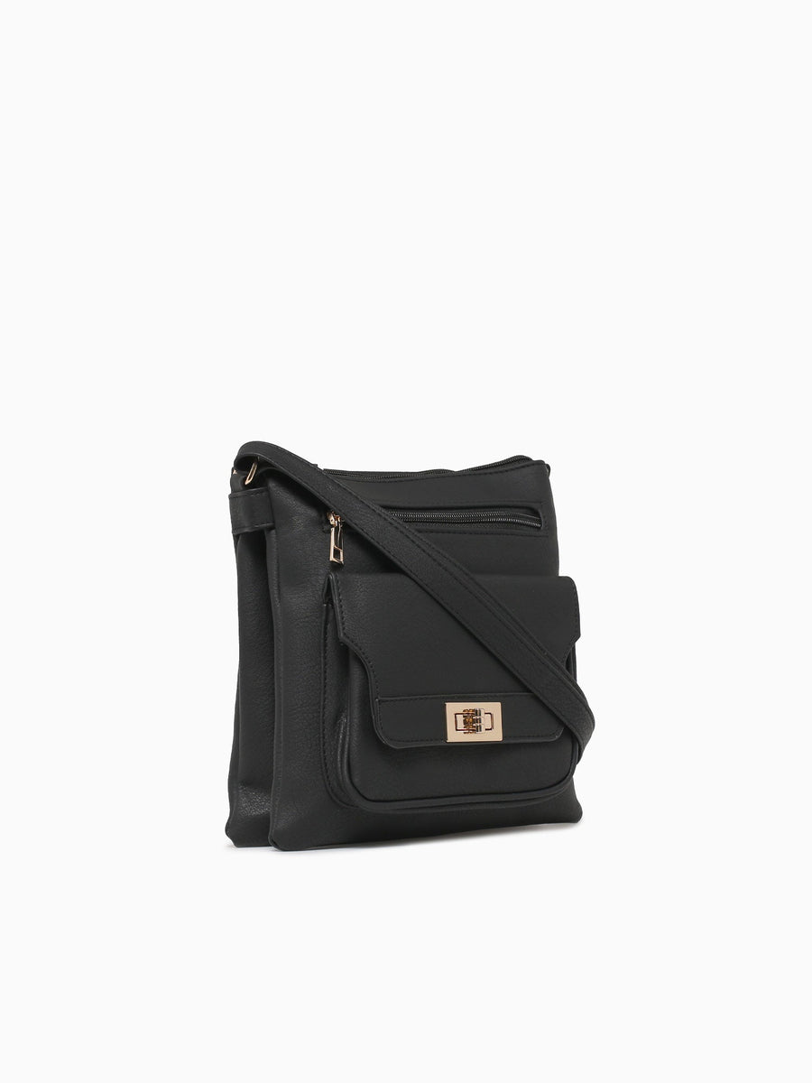 Kara Crossbody Black Black