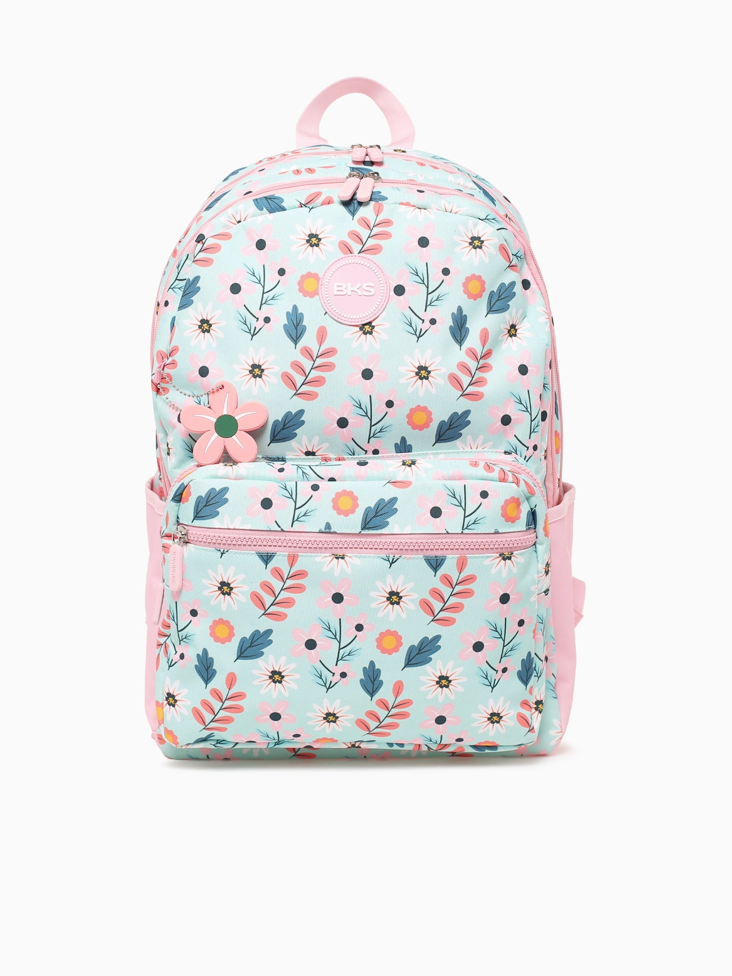Flower Backpack Light Blue Blue Multi