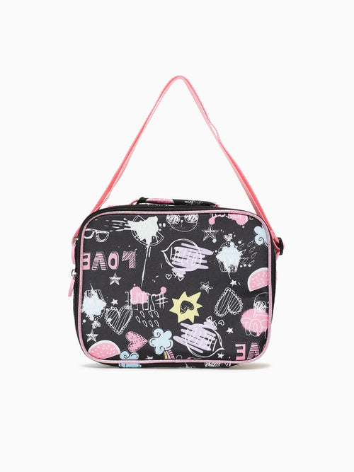 Cat Lunch Bag Black Black