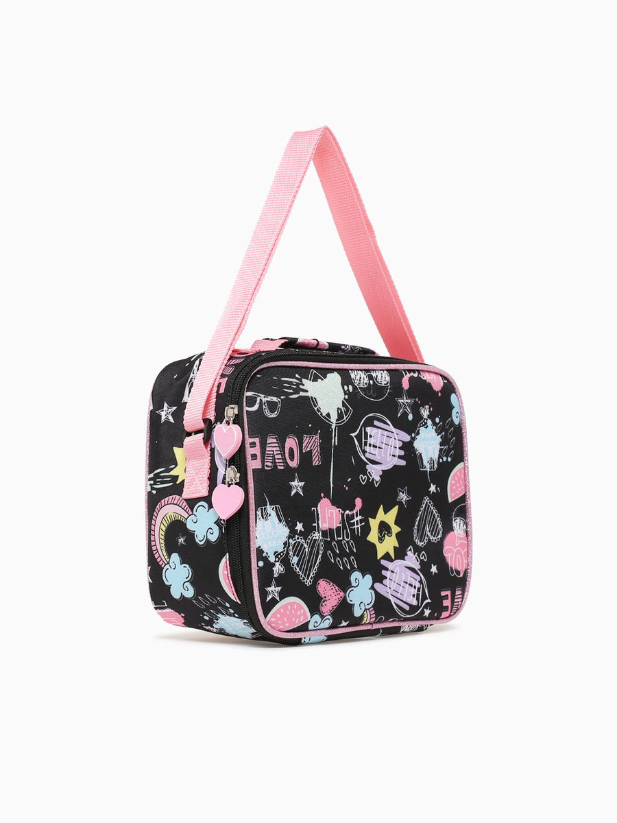 Cat Lunch Bag Black Black