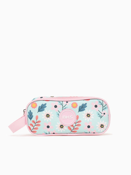 Flower Pencil Case Blue Multi Blue Multi