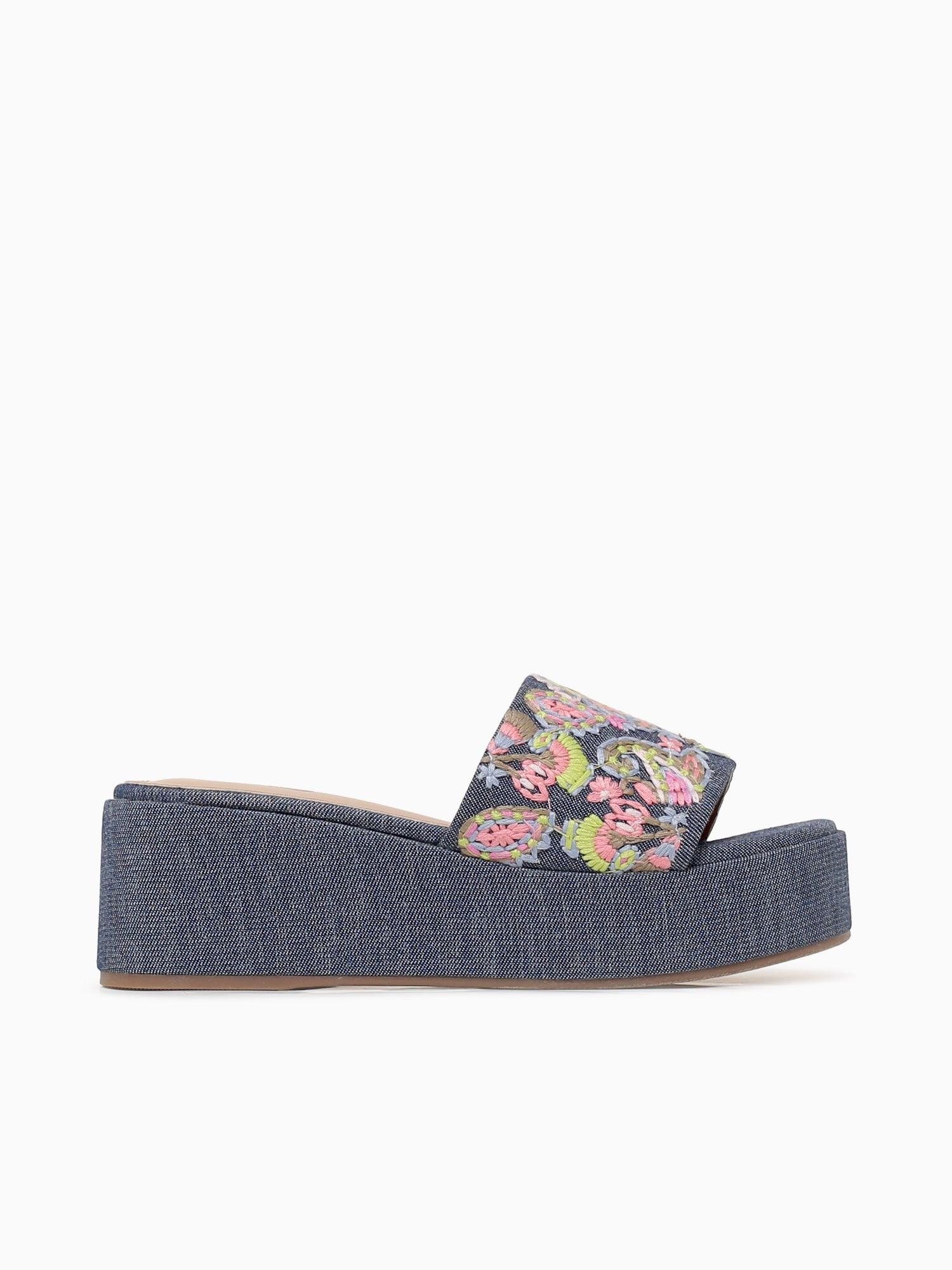 Heather Blue Fabric Blue / 5 / M