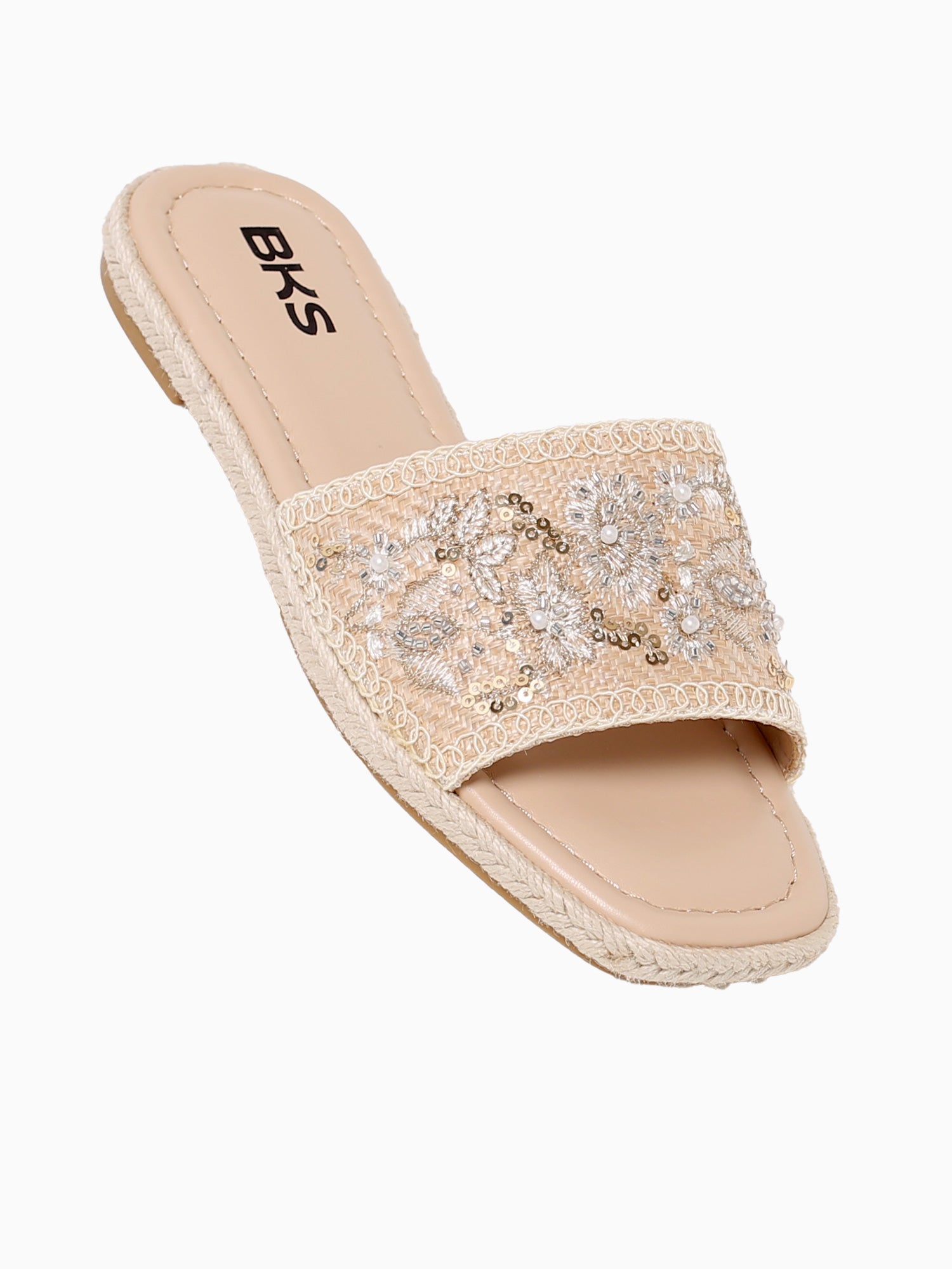 Dahlia Beige Embroidery Beige / 5 / M