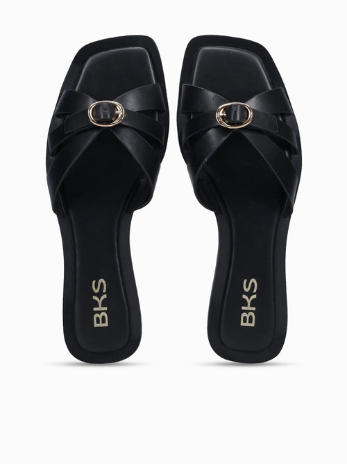 Riva Black Smooth Black / 5 / M